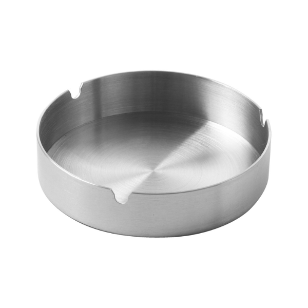 Asbak - RVS - Ø 10 cm